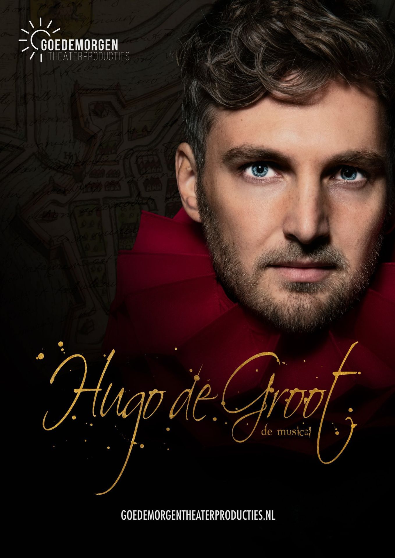 Affiche Hugo de Groot, de musical 2021